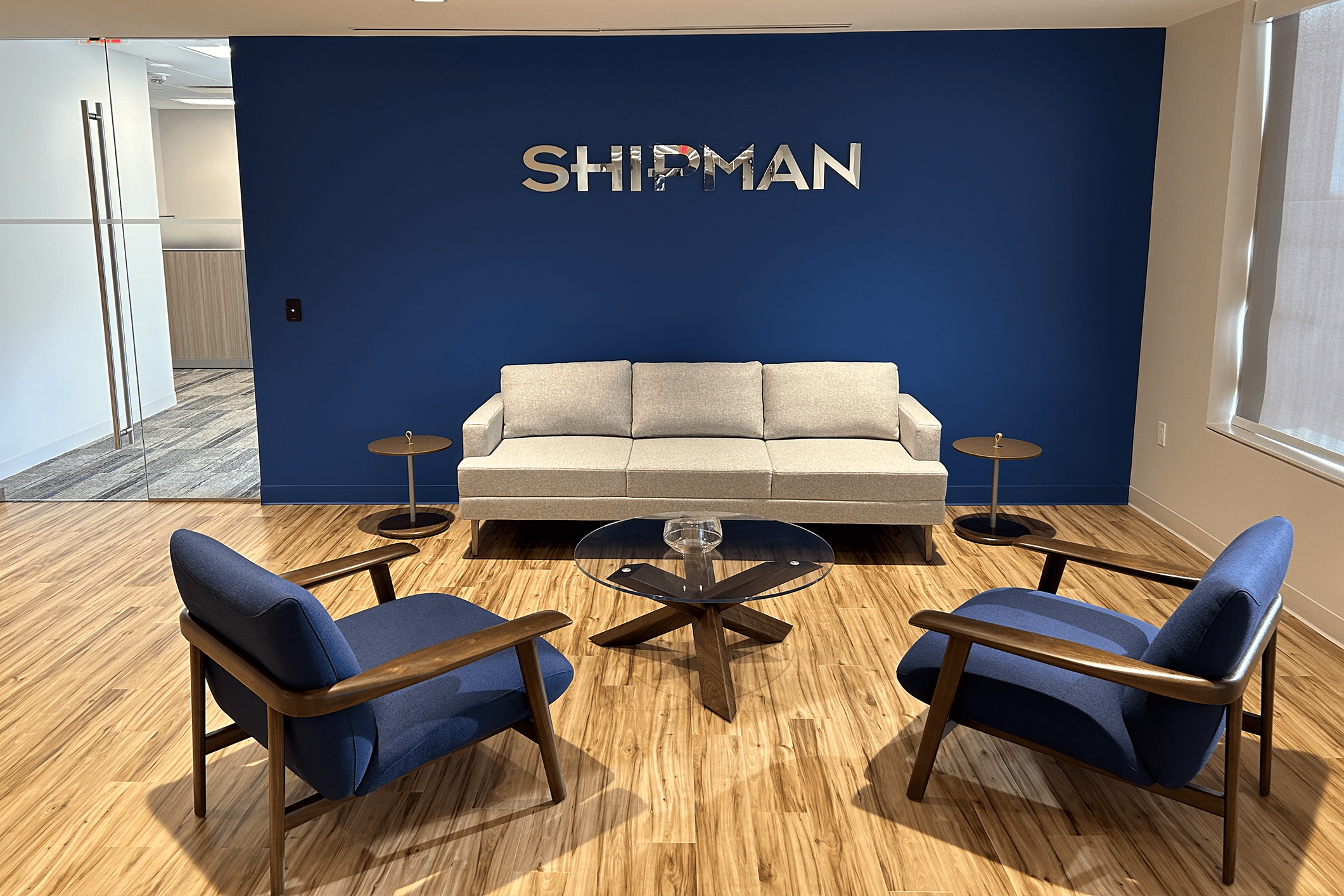 photo of Shipman's new office